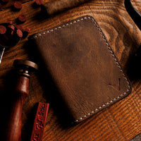Crazy Horse Leather Wallet