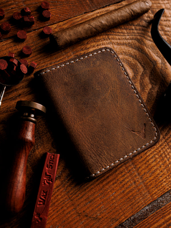 Crazy Horse Leather Wallet
