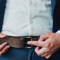 Signature Belt Dark Brown