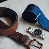 Signature Belt Dark Brown