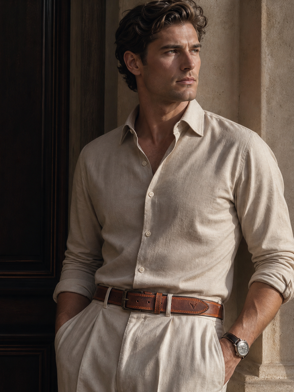 Belt crazy horse