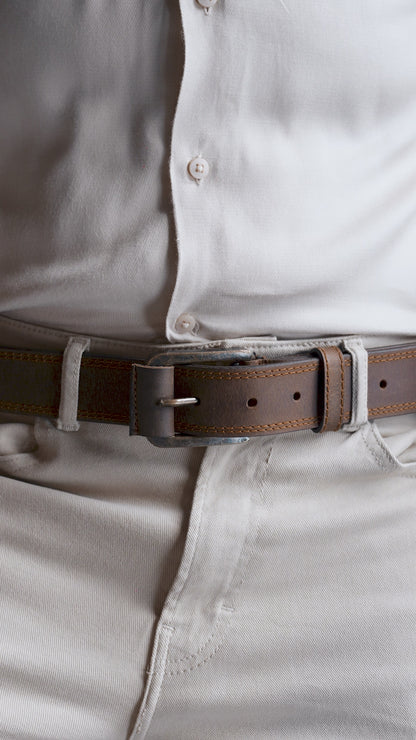 Belt crazy horse